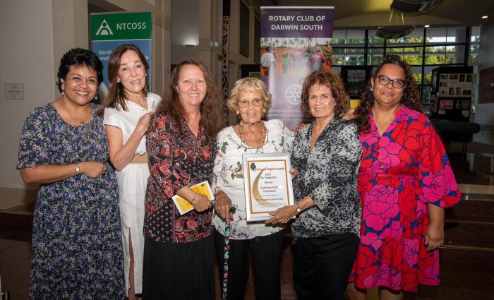 Kathy Hutcheson Wins NT Human Rights Award